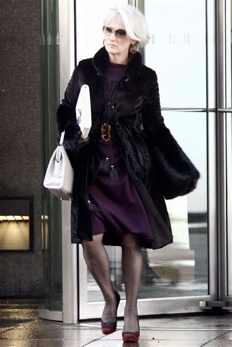 chanel boots in devil wears prada|miranda priestly outfits.